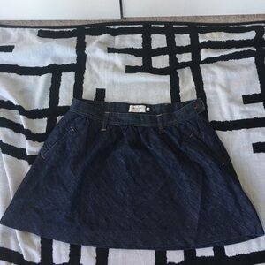Abercrombie and fitch blue jeans skirt